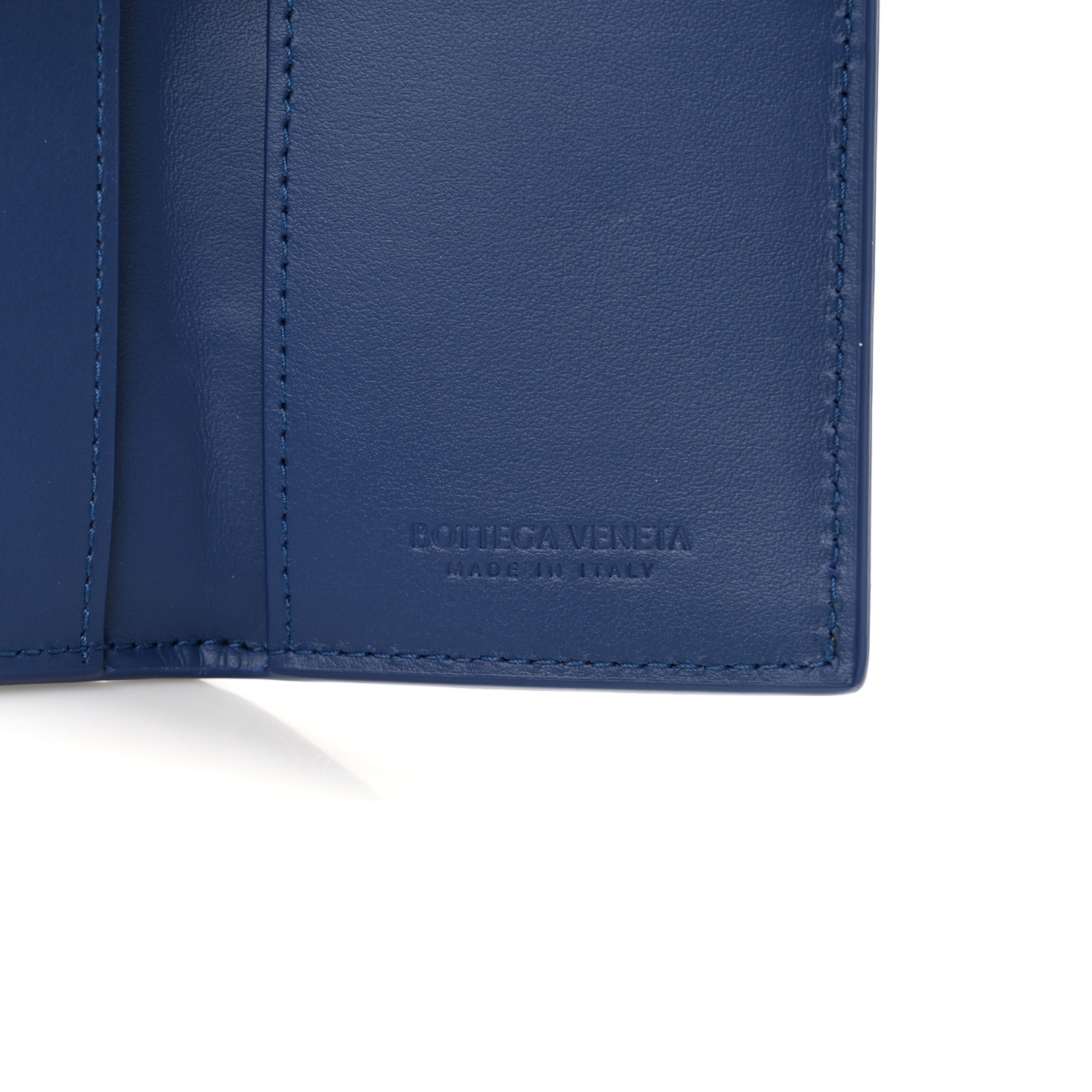 Bottega Veneta - Nappa Intreccio Cassette Flap Card Case