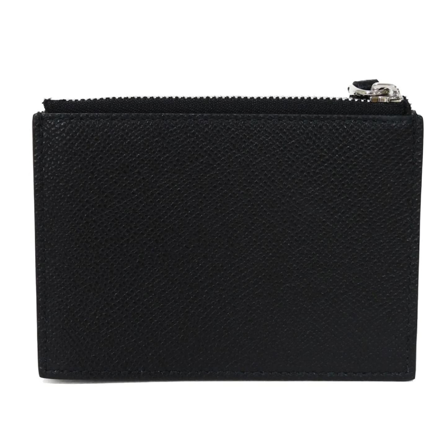Burberry - TB Logo Leather Zip Card Holder