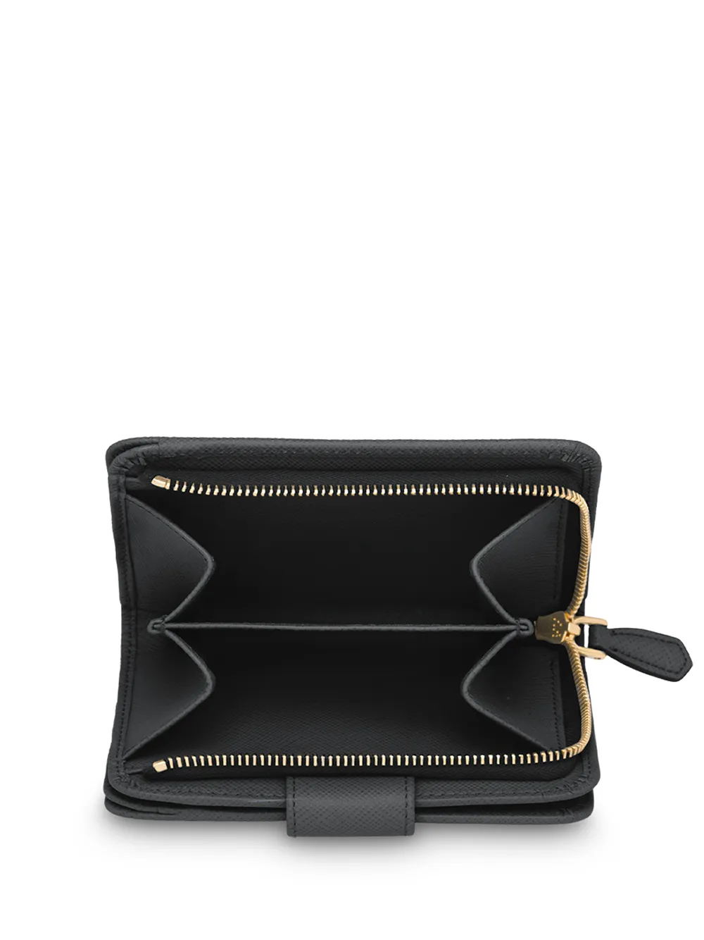 Prada Saffiano Compact Wallet