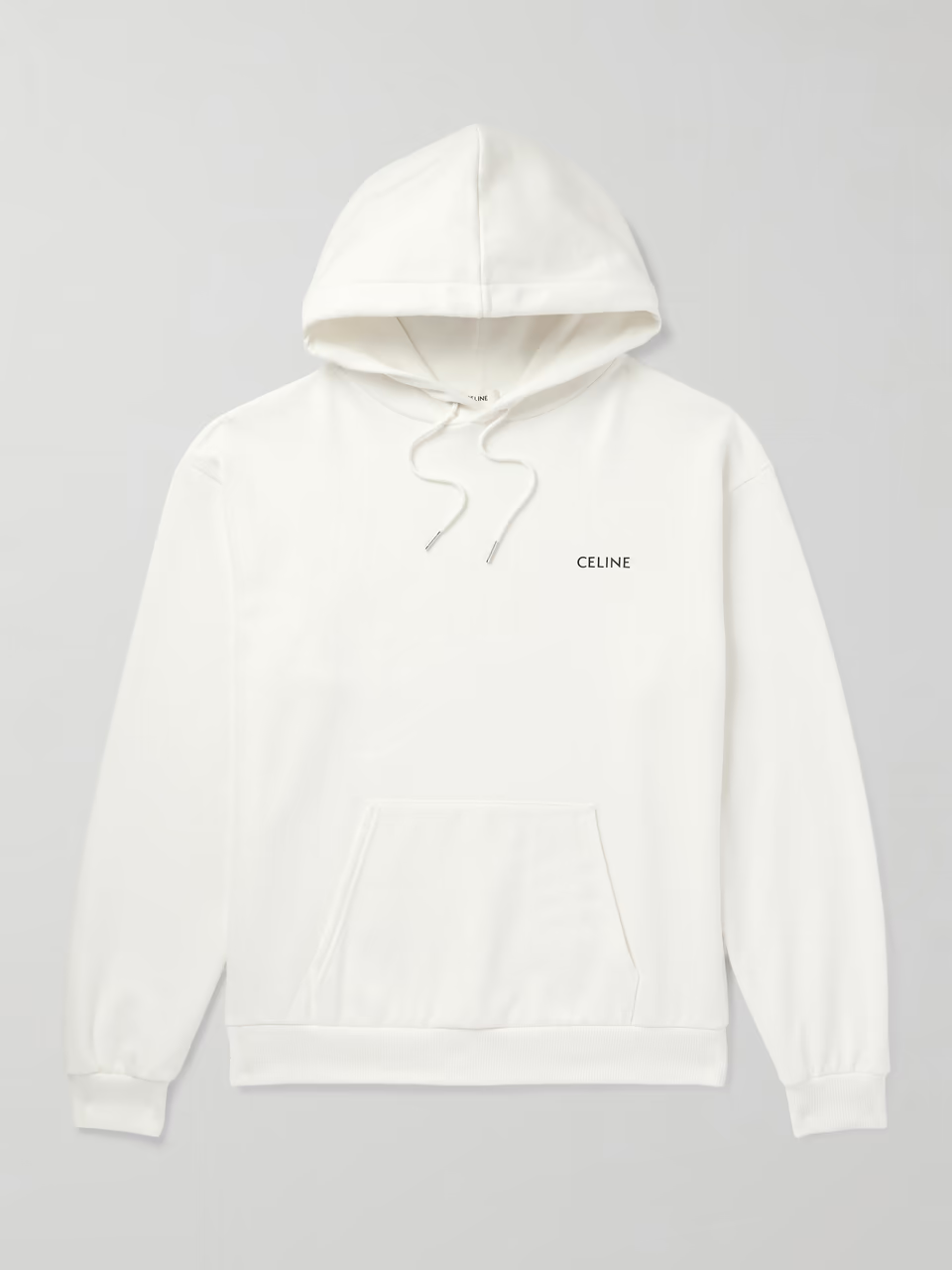 Celine - Logo-Print Hoodie