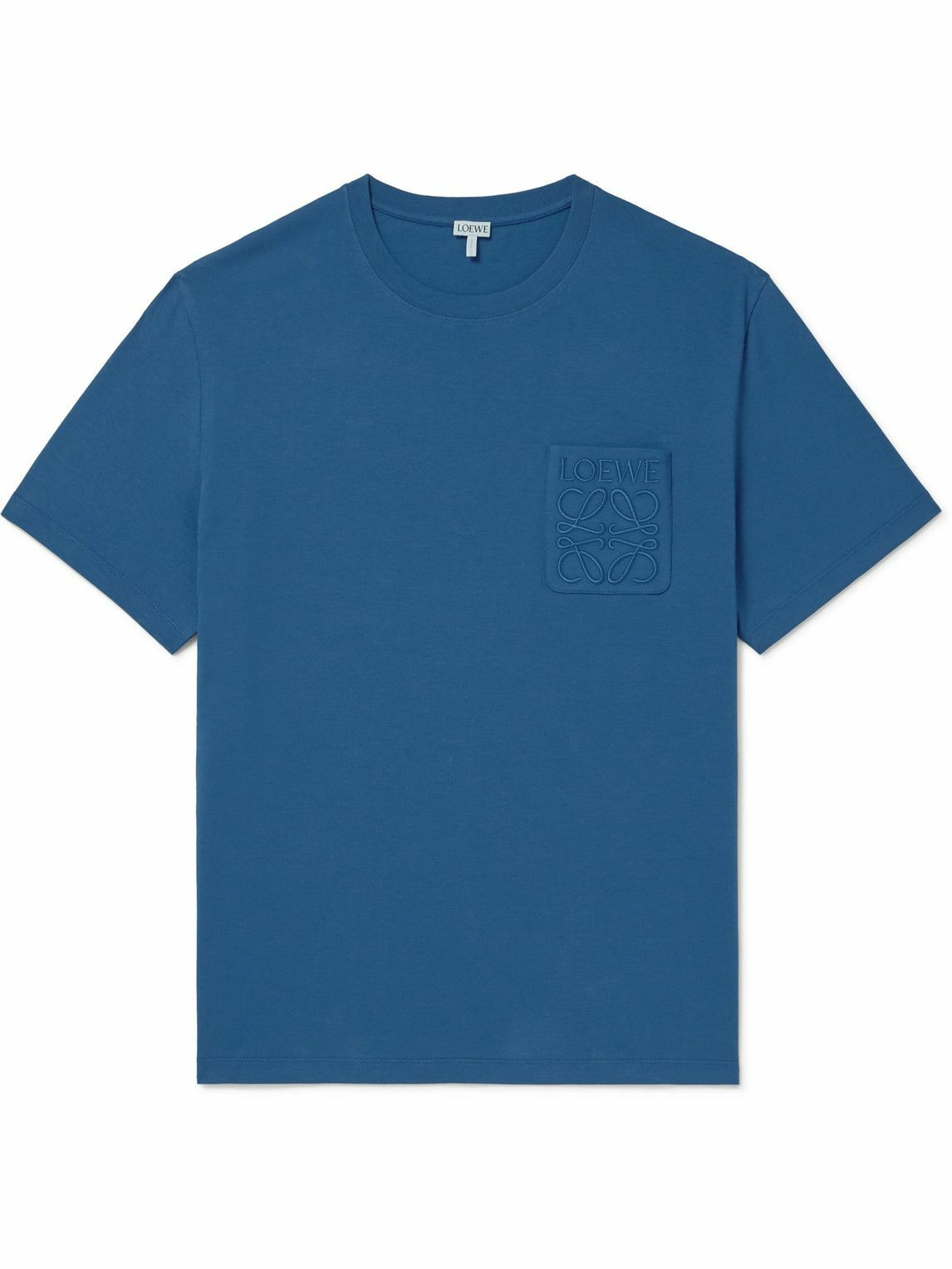 LOEWE - Logo-Embroidered Cotton-Jersey