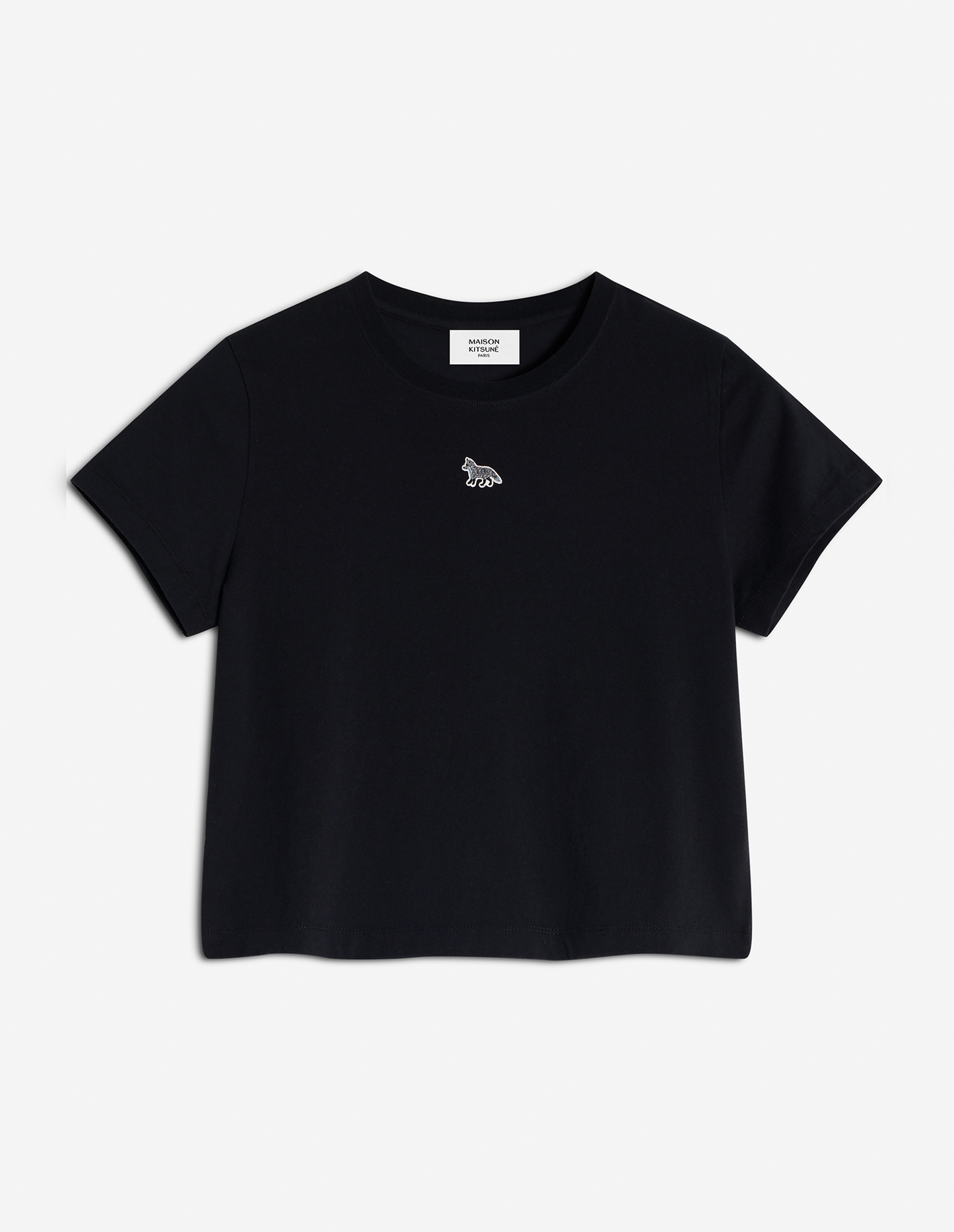 Maison Kitsune - Baby Fox Patch Crop Top