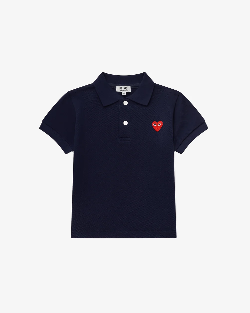 CDG - Polo Shirt Red Heart