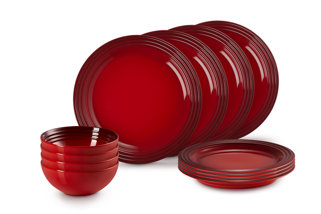 Le Creuset - 12 Piece Dinnerware Set