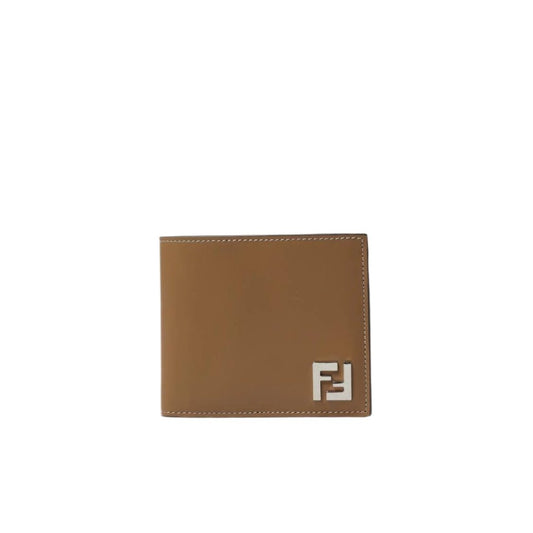 Fendi - FF Squared Bifold wallet in leather