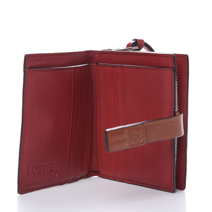 LOEWE - Trifold Grained-Leather Wallet