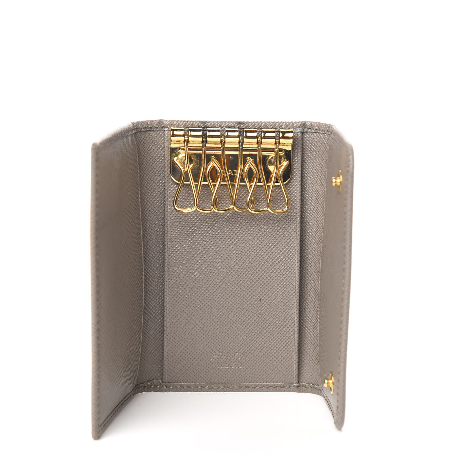 Prada - Saffiano Metal 6 Key Holder