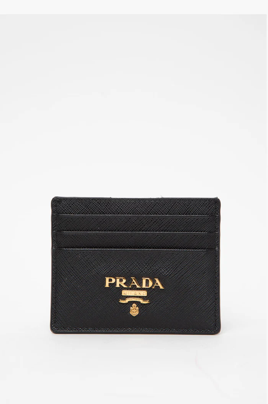 Prada Saffiano Leather Card Holder