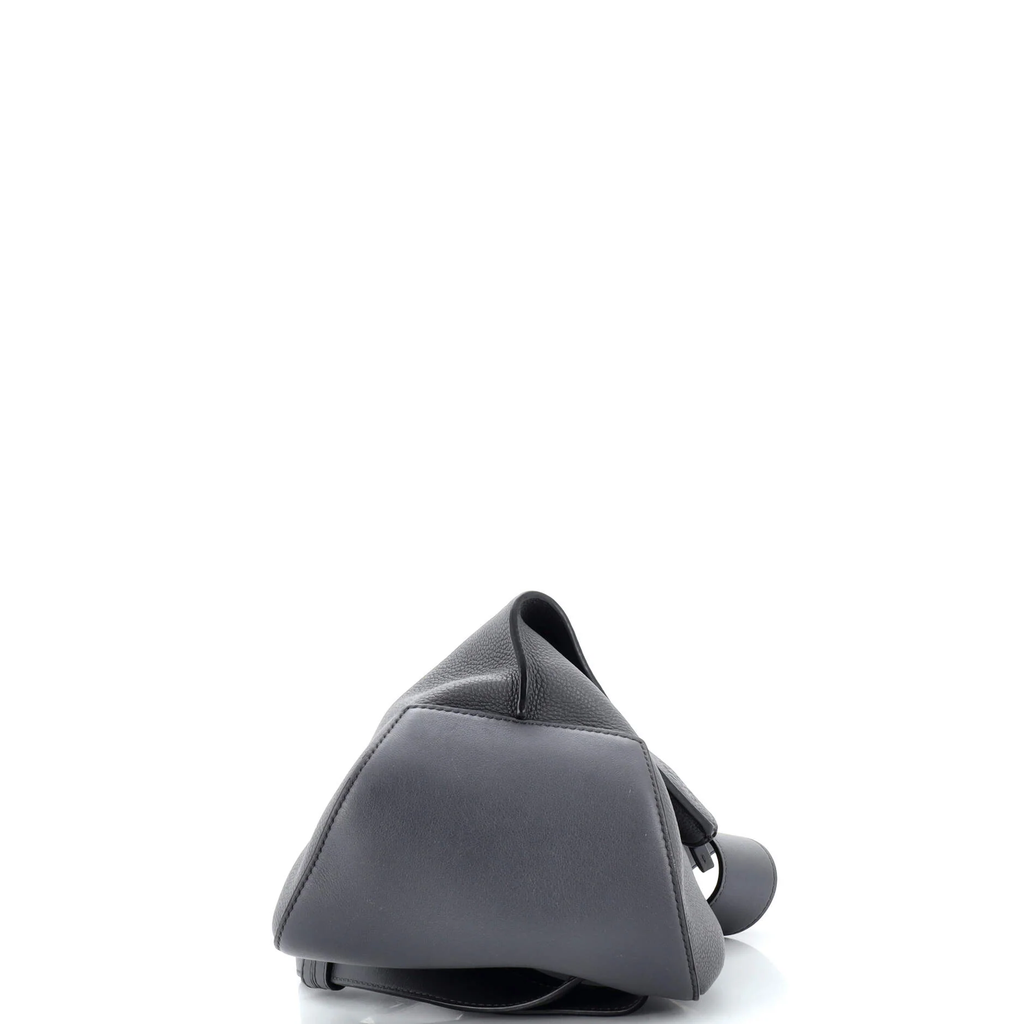 LOEWE - Anton Sling Grained Leather Anthracite