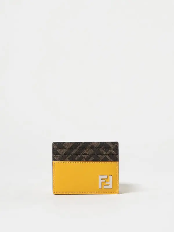 FENDI - FF Squared Credit Card Holder