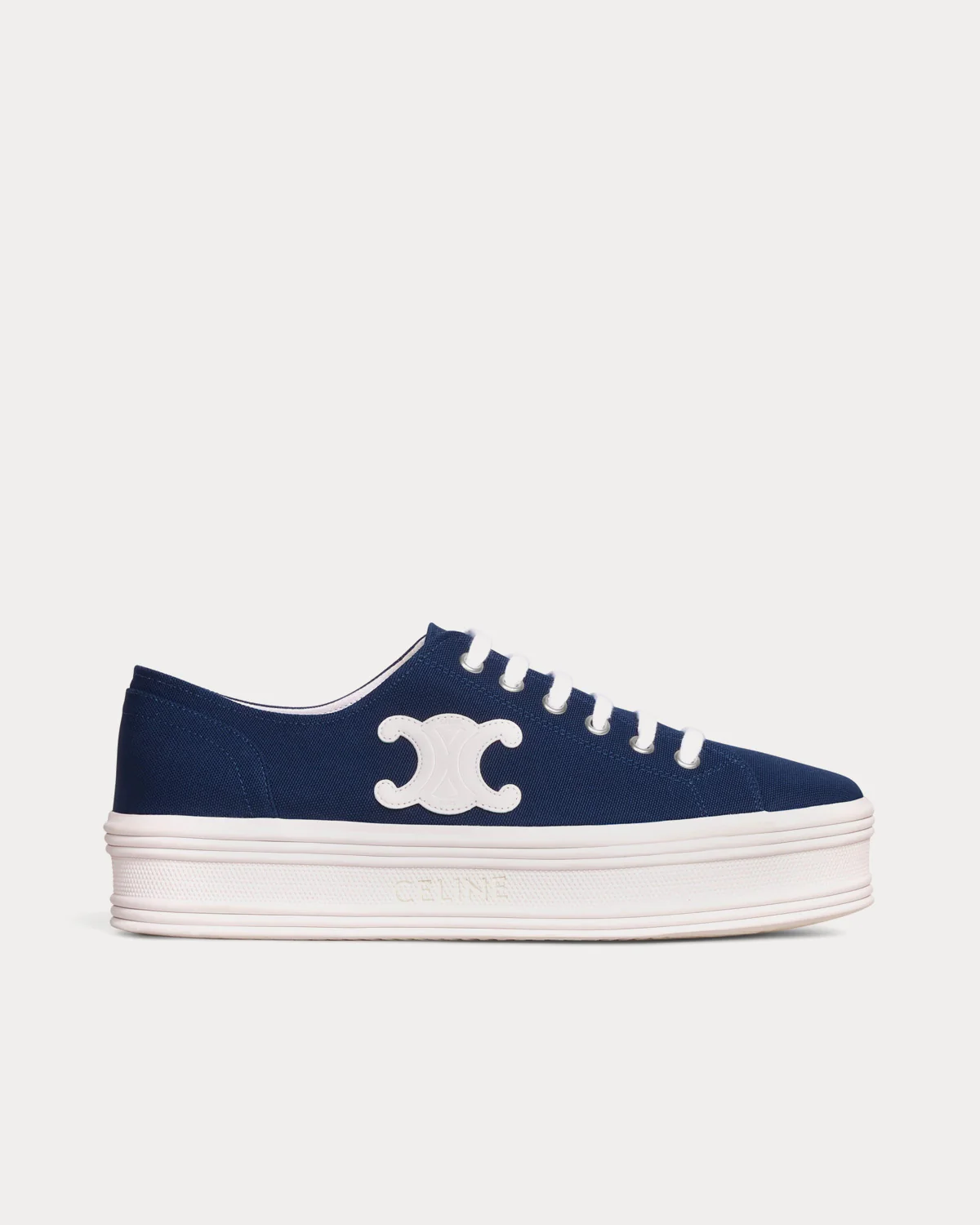 Celine - Low Lace-Up Sneaker w/ Triomphe