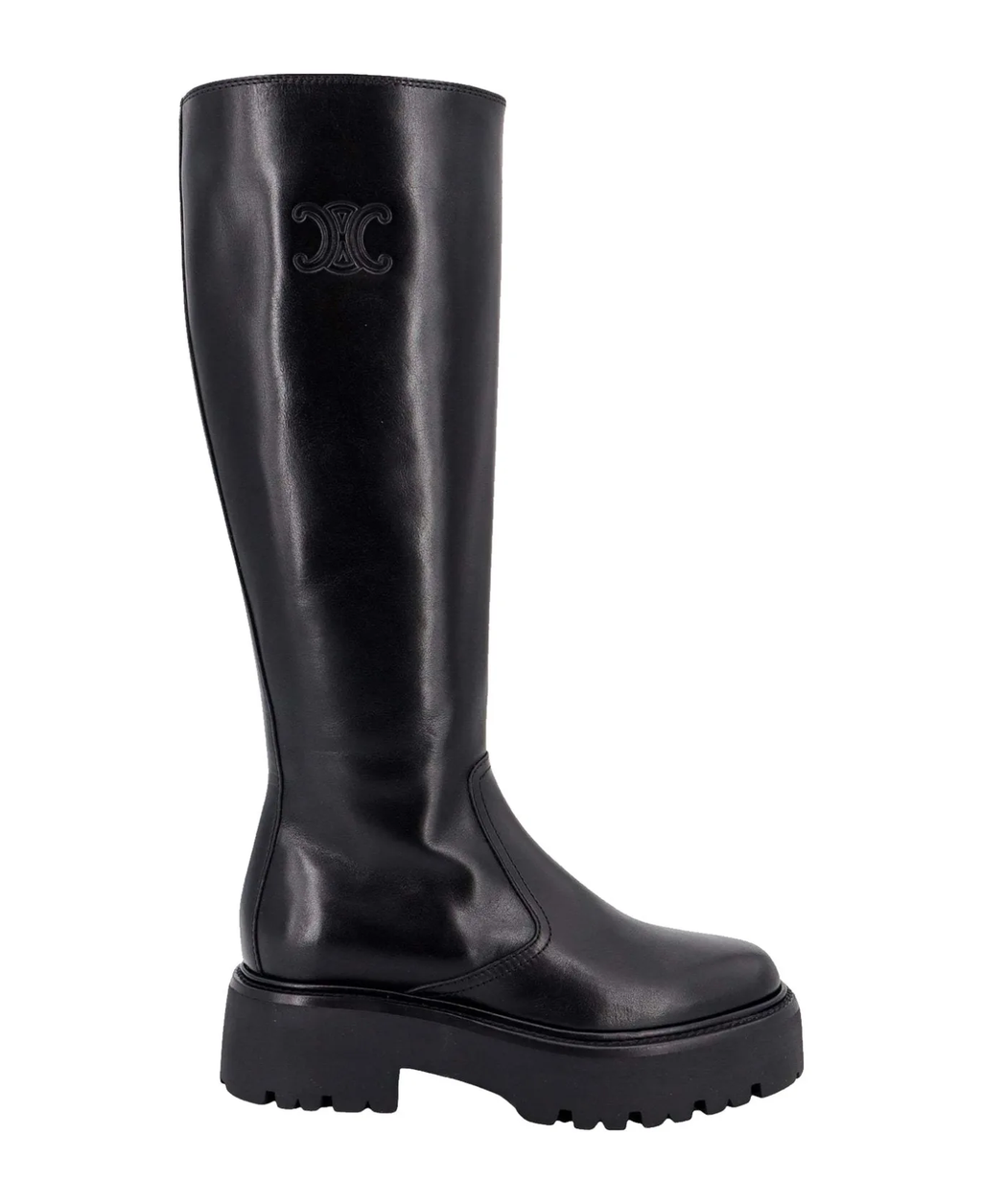 Celine Leather Zipped Boots