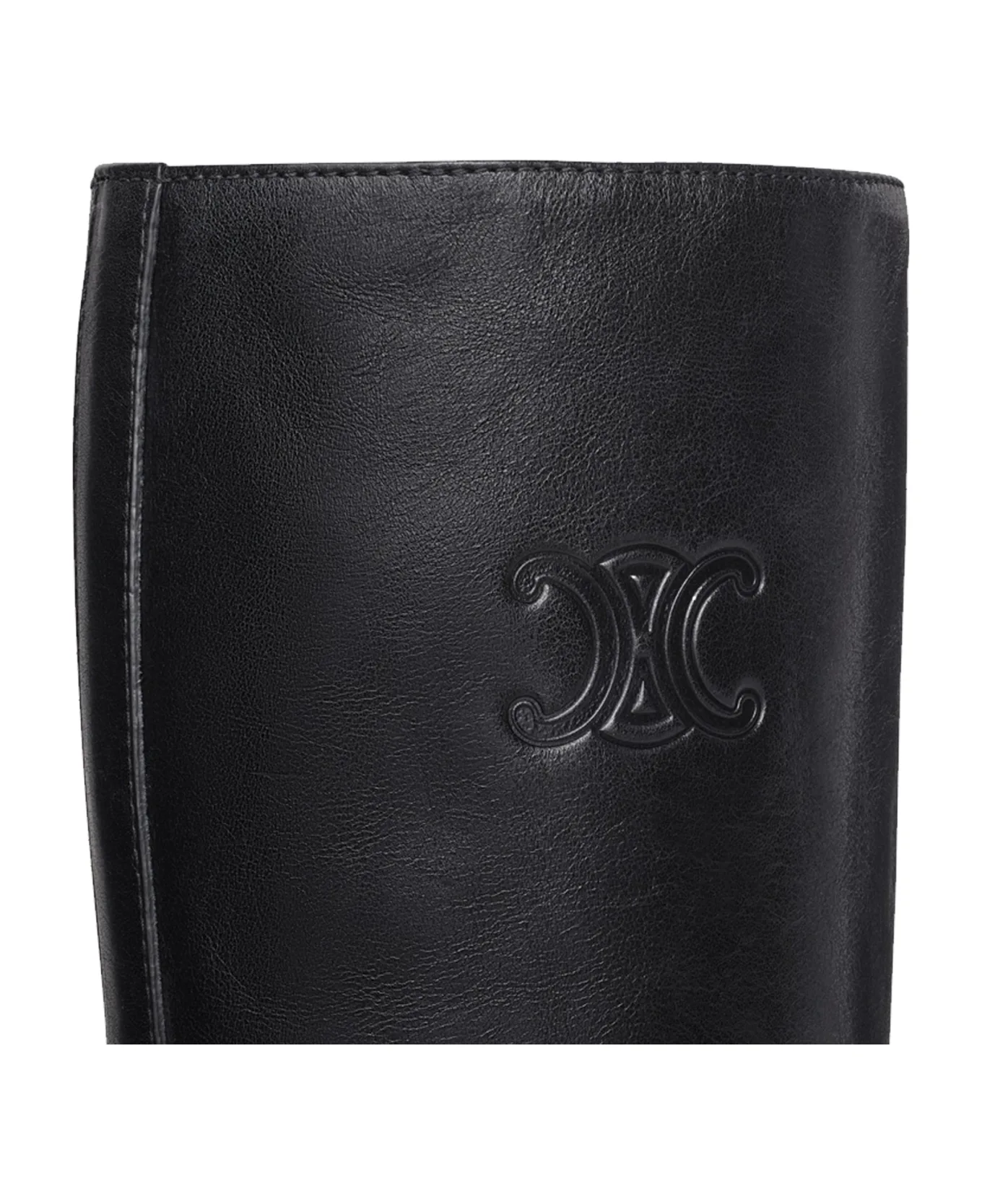 Celine Leather Zipped Boots