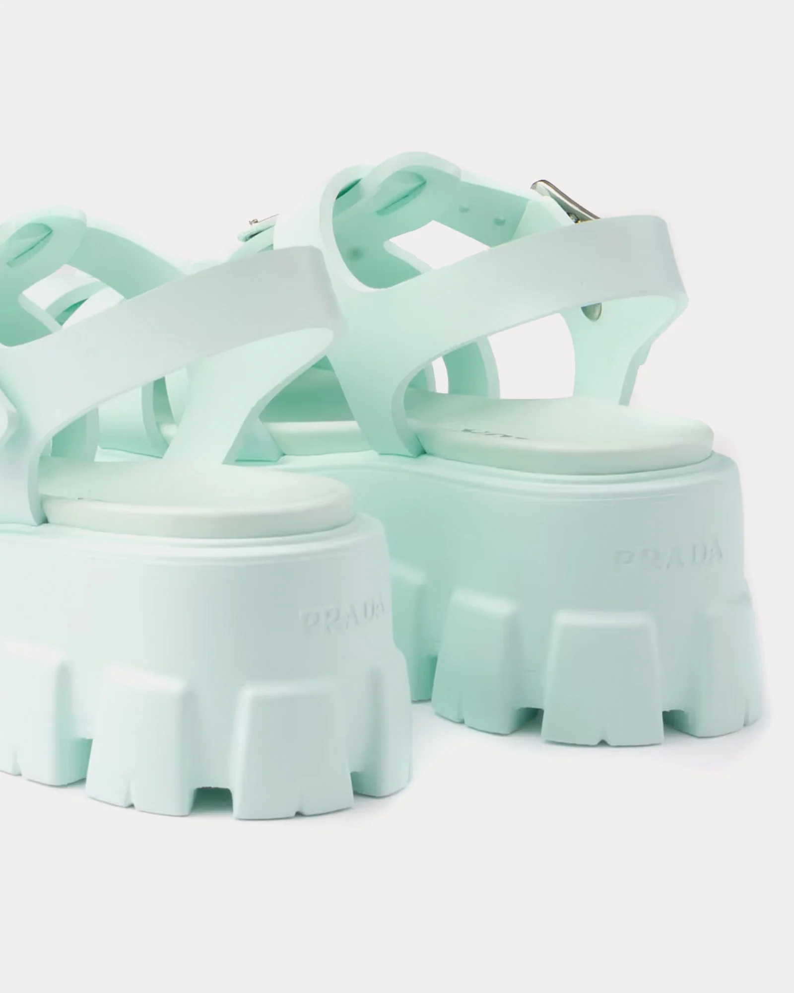 Prada - Rubber Monolith Sandals