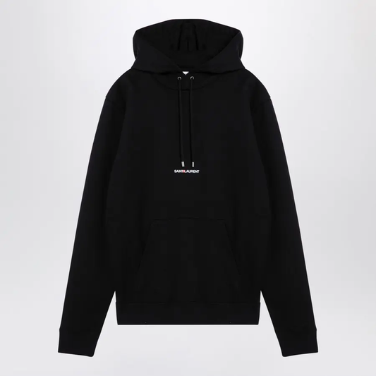 Saint Laurent - Logo-Print Hoodie