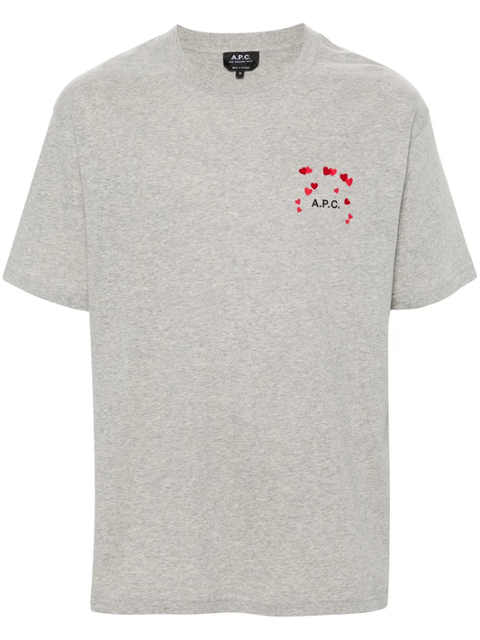 A.P.C - Logo Print Cotton Tee