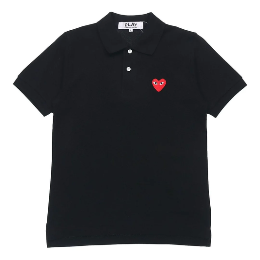 CDG - Polo Shirt Red Heart