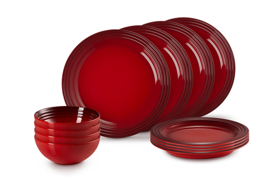 Le Creuset - 12 Piece Dinnerware Set