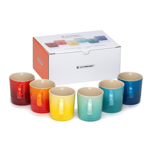 Le Creuset - 6-Piece Espresso Mug Set 100mL