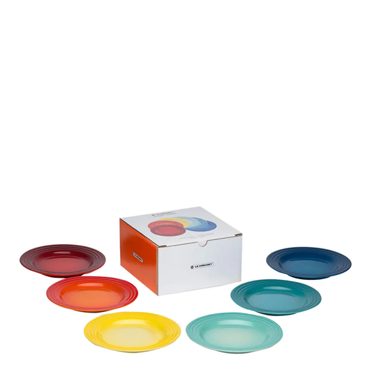 Le Creuset - 17cm Dessert Plates  Set of 6